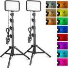 Rgb Photography Video Lighting  Studio Lights With Adjustable Tripod Stand -    