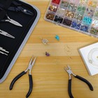 10-piece Jewelry Pliers Set Making Tools Black
