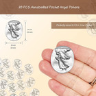 20 Pcs Spirit Guardian Angel Token - Good Luck Pocket Coin Lucky Coins - Handcra