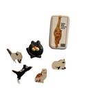 Lot Of 18 Vintage Cat 3-dimensional Figure Refrigerator Magnets