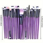20pcs Makeup Brushes Kit Set Powder Foundation Eyeshadow Eyeliner Lip Brush New