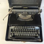 Antique 1916 Corona Standard Touch Typewriter  W hard Case   Org Manual 