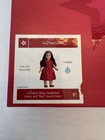 American Girl Doll 18  Rosy Red Dress  Shoes Headband 2012 Retired Iob