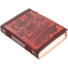 Handmade Leather Journal 7x5  Vintage Notebook Diary Double Lock 200 Blank Pages