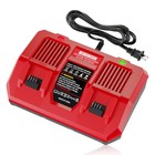 Dual Charger For Milwaukee For M18 Battery Dual Bay Simultaneous Rapid Charger
