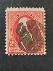 Scott   252    fancy Cancel    Wow   2024 Scott Catalogue Value   13 00