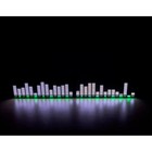 Dual Channel Led Music Spectrum Audio Level Display Pickup Rhythm Ambient Light