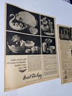 2 Lot Vintage 1960s Lenox Marshall Fields Print Ads Glassware Carol Cook Fashion