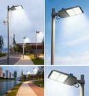 100w Led Shoebox Light Parking Lot Light Dusk To Dawn   Rebate Qualified