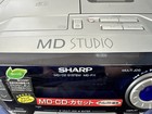 Sharp Md-f1 Md Studio Mini Disc Cd Cassette Radio Boombox - Tape Deck Error