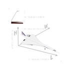 Model Airplane Concorde Air France 1 125  Metal