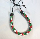 New Palestinian Flag Braided Bracelet Palestine Four Colors Flag Wristband   C