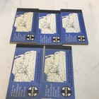 Vintage Santa Fe Railway Pocket Tablets Notebooks Set Of 5  Unused