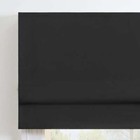 Kylie Black Cordless Blackout Polyester Roman Shade 36 In  W X 64 In  L