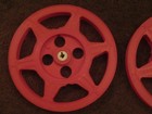 Set Of 4 - Empty 600  16mm Film Reels - 3 Plastic   1 Metal