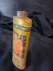 Princess Pat Vintage Talc Advertising Tin Container Talcum Bath Powder Gold