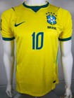 Size S Jersey Brazil Neymar Jr  10 Soccer Jersey Yellow Football Shirt Adult