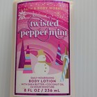 Bath   Body Works Twisted Peppermint 24 Hour Moisture Body Lotion 8 Fl Oz