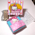 Hello Kitty Bed Shaped Cd Case Sanrio Limited Vintage Rare Opened Japan