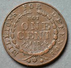 1863  43 387a Patriotic Civil War Token R-4 Vf