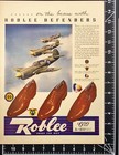 1942 Roblee Shoes For Men Brown Shoe Company St  Louis Wwii Vintage Print Ad