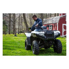 100 Lbs  Capacity Atv Mounted All Purpose Broadcast Spreader For Rock Salt  Feed