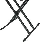 Gator Frameworks Deluxe Two Tier X-style Keyboard Stand With Adjustable Height