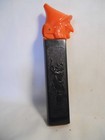 Pez Dispenser Halloween Witch Orange Black No Feet Austria
