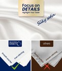 Satin Pocket Square For Men Solid Color