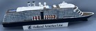 Rare  Holland America Line Ms Westerdam 9  Model Cruise Ship Souvenir
