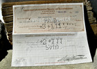 1911 Nevada  mining  Goldfield Nv Consolidated Milling John Cook Mine Check