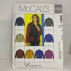  3401 Mccalls Misses Petite Unlined Jacket Sewing Pattern