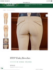 Fits Finely Breeches Size Medium In Straw