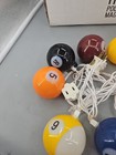 Billiards Pool Ball 9 Ball String Lights 