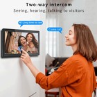 Anjielo Smart Wifi Video Intercom System 2wire Visual Doorbell 7 Inches Touch   