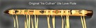 Native American Style Flute - Ute  ira Cuthair  Replica Love Flute - D4