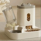 Automatic Pet Feeder Dog Cat Food Bowl With Water Dispenser