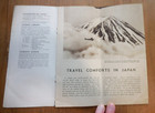 Travel Comfort In Japan Government Railways Booklet Guide  W Photos   Map 1935