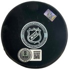 Peter Forsberg Signed   Inscribed Colorado Avalanche Puck Beckett Witness Coa