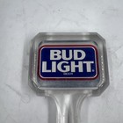 Bud Light Beer Tap Handle Lucite acrylic Pull Handle Draft Knob Vintage 7 