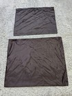 Coach Dust Bag Brown Satin Large Storage Protective Cover Case Luxury Lot Of 2