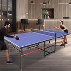 Professional Outdoor Table Tennis Tables 8ft Indoor outdoor Portable Ping Pon   
