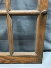 Antique Vintage Single Hardwood Oak 6 Lite Casement Window 19x42 Old 1506-25b