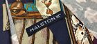Vintage Halston Silk Tie Cinema Ticket Booth Man Rare Halston Iii Italian Silk