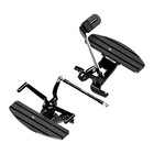 Black Forward Control Footboard Foot Pedals For Harley 2026 Low Rider St Fxbb 