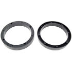 1 Pair 6 5  Inch Plastic Spacer Speaker Rings Custom Mounting Adapter Subwoofer