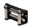  Winch Roller Fairlead 4 Way 4-7 8    Universal Mount Cable Guide 4-7 8 Inch