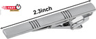 4 Pcs Stainless Steel Tie Clips For Men Classic Tie Bar Clip For Formal Business