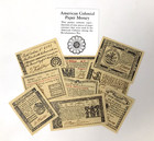 Revolutionary War Period Paper Money - Continentals - Reenactment  Educational