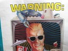 Original Retro  87 Coca cola Max Headroom Warning Coke-ologist On Break